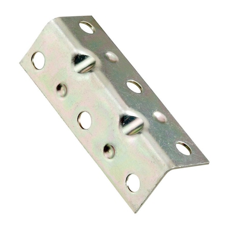 Homecare Products 2.5 x 0.75 in. Inside Corner Steel Brace, Zinc Plated HO1676038